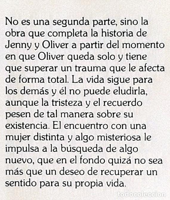 Libros de segunda mano: Olivers Story - Erich Segal - Foto 2