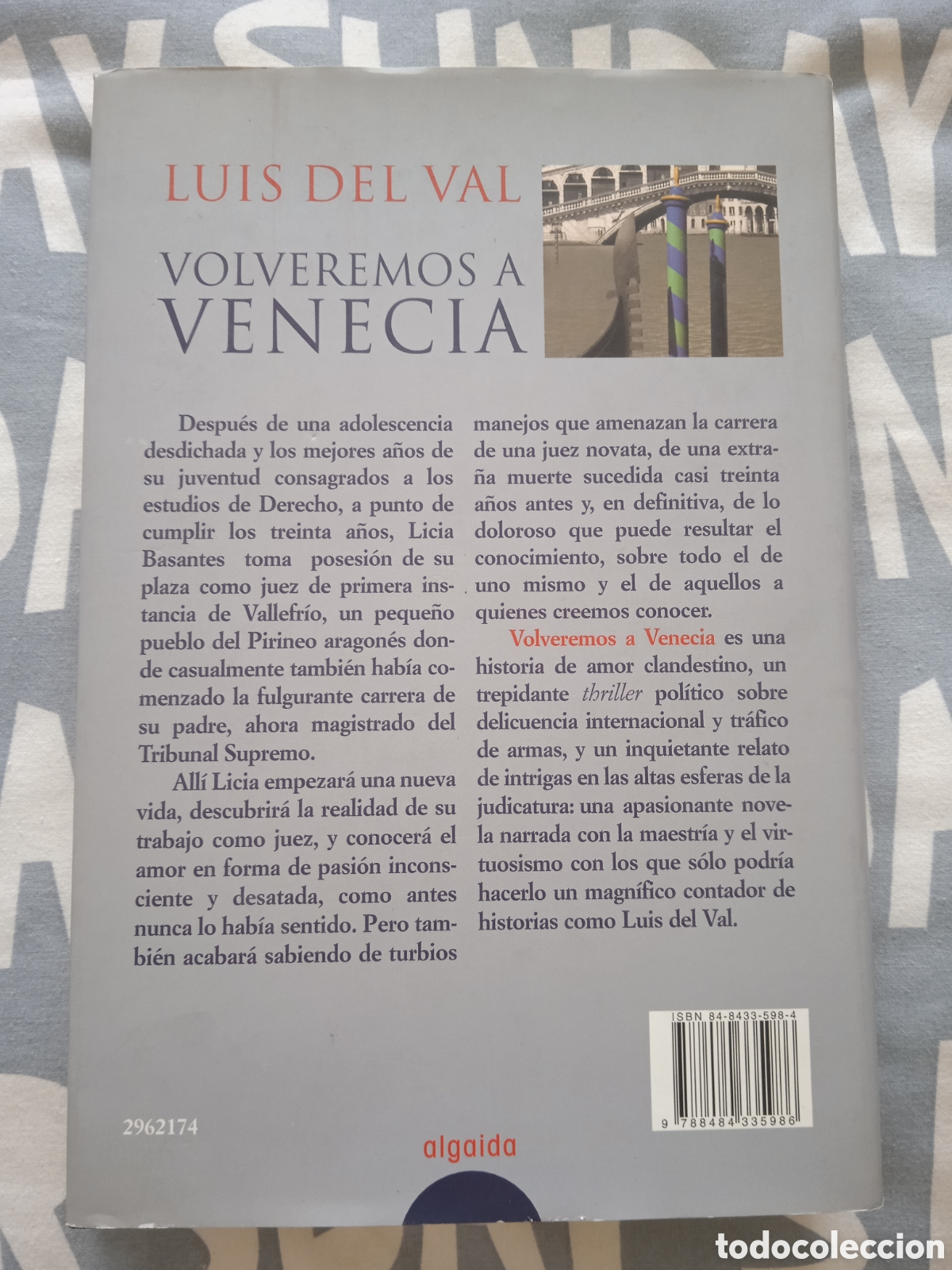 Libros de segunda mano: Libro &rdquo;Volveremos a Venecia&rdquo; Luis del Val - Foto 2
