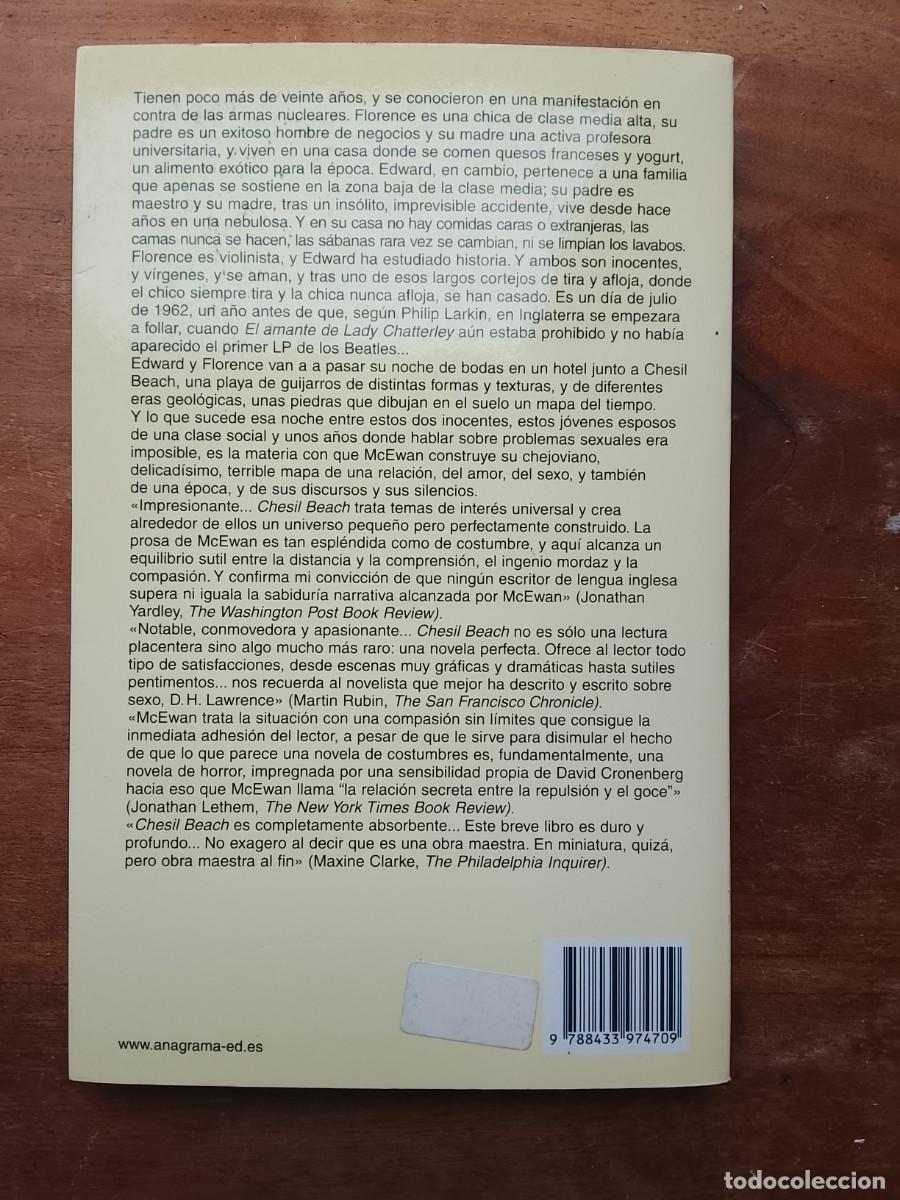 Libros de segunda mano: Chesil beach, Ian McEwan - Foto 4
