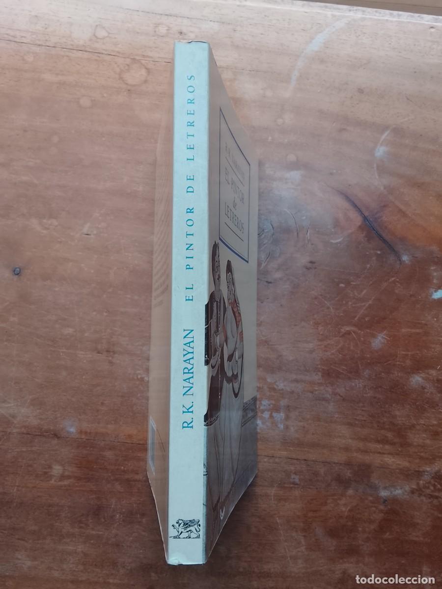 Libros de segunda mano: R.K. Narayan. El pintor de letreros - Foto 6
