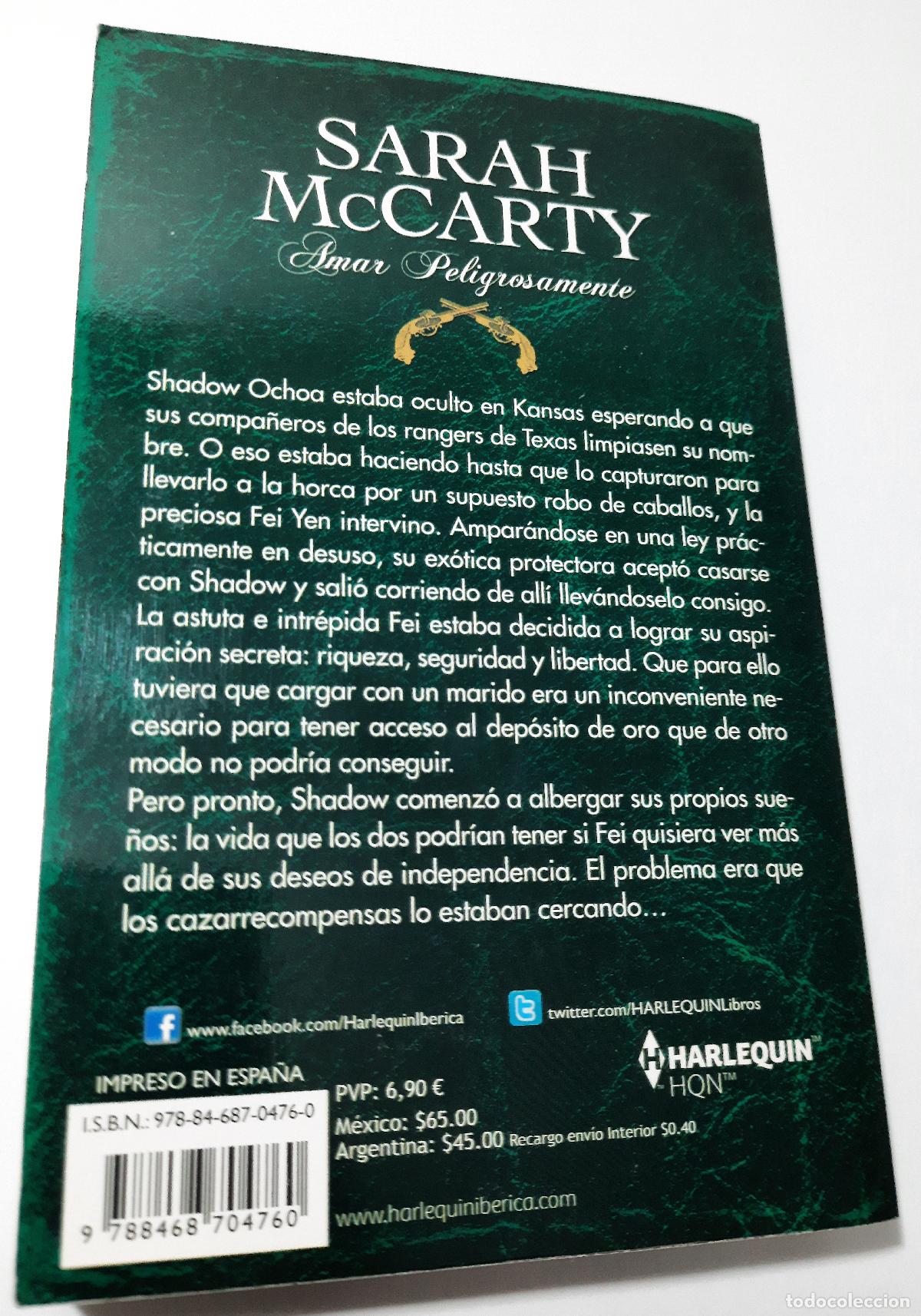 Libros de segunda mano: Amar peligrosamente - McCarty, Sarah - Foto 4