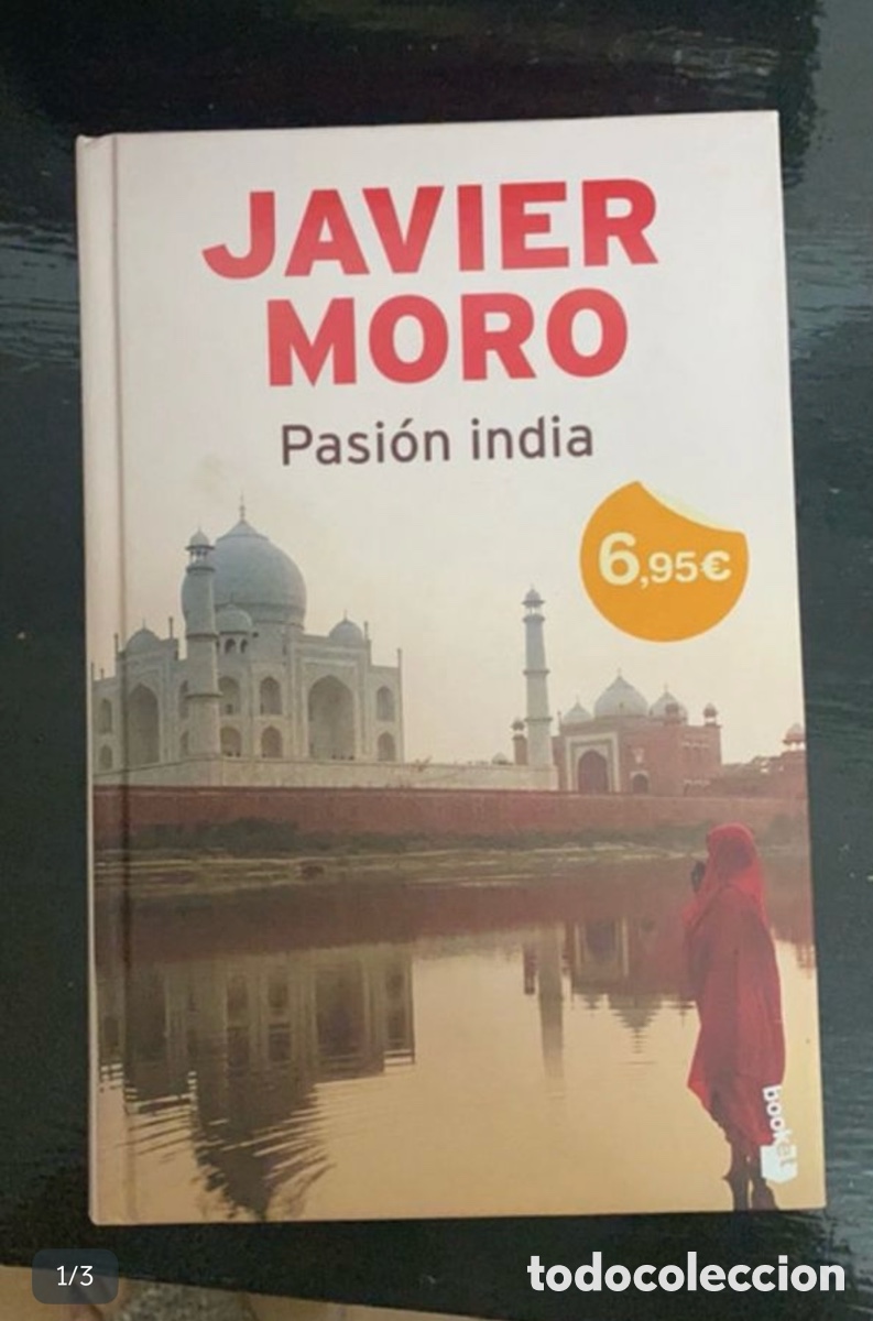 Libros de segunda mano: Libro pasi&oacute;n india Javier Moro