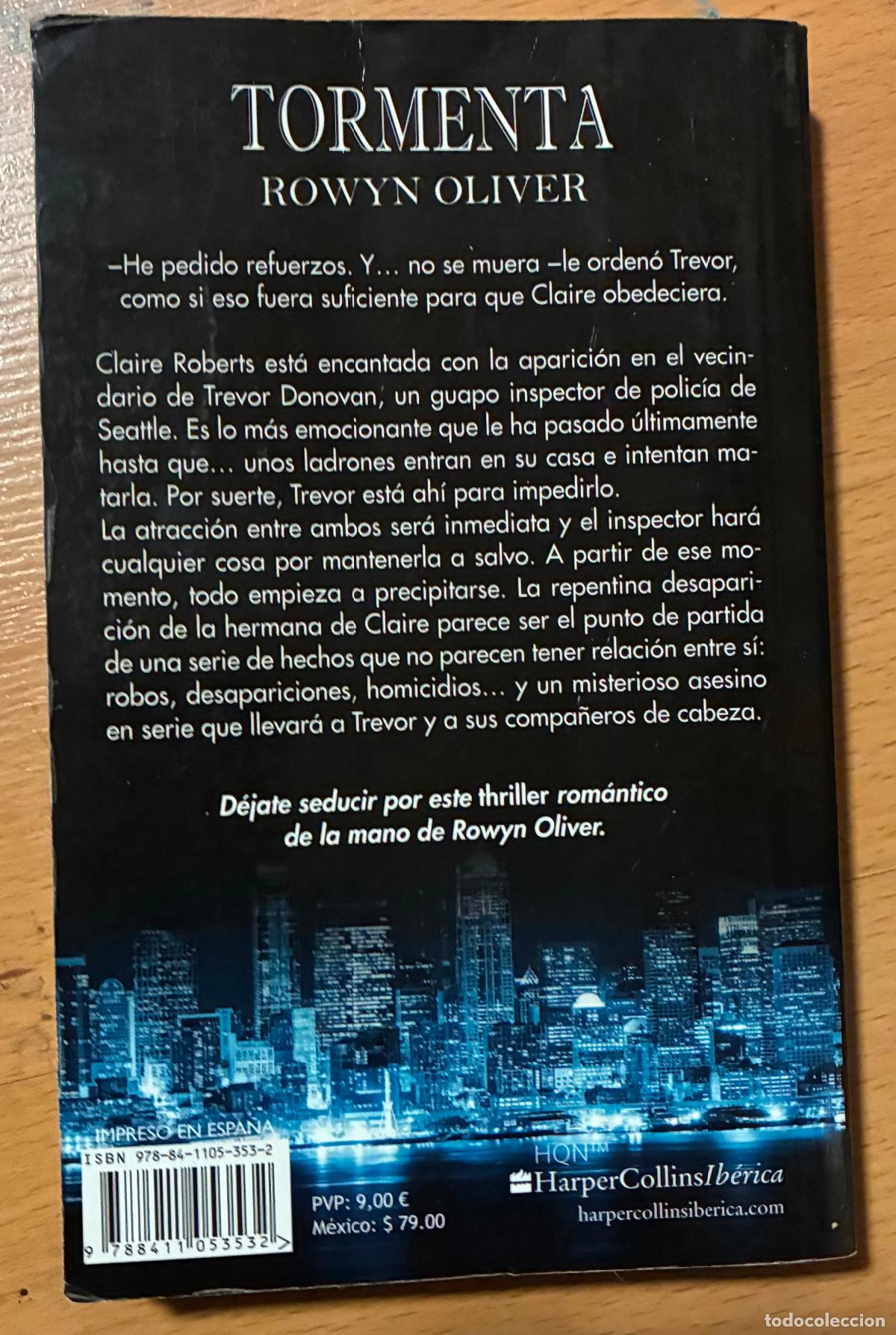 Libros de segunda mano: TORMENTA ROWYN OLIVER, HQN - Foto 2