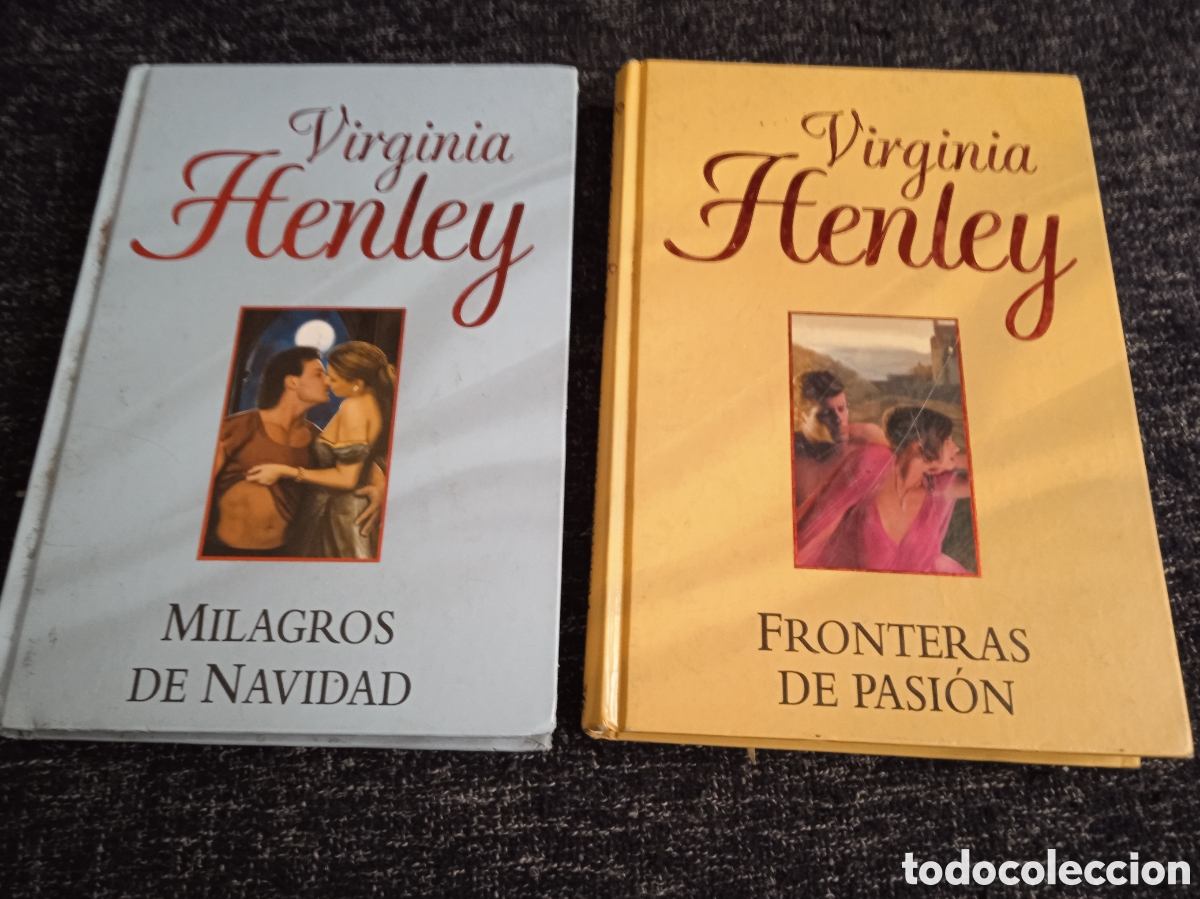 Libros de segunda mano: Milagros de navidad - Fronteras de pasi&oacute;n / V&igrave;rginia Henley