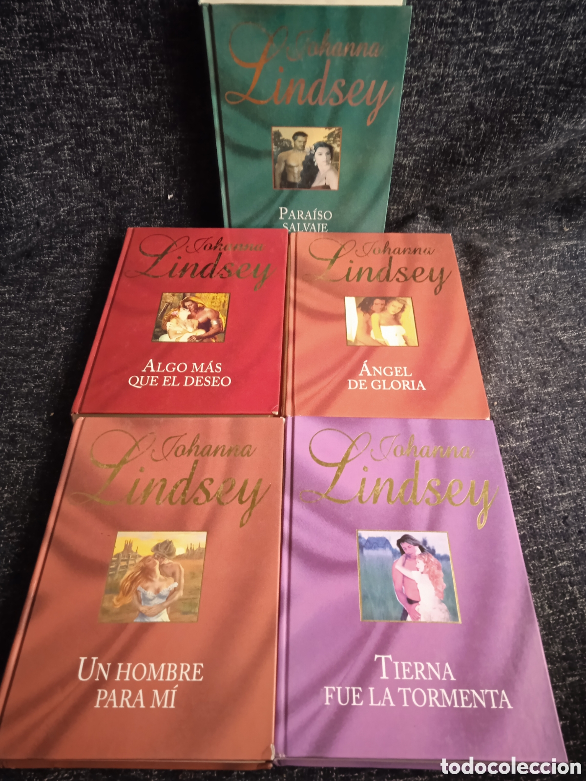 Libros de segunda mano: JOHANNA LINDSEY -LOTE DE 5 LIBROS ( NOVELAS ROMANTICAS )