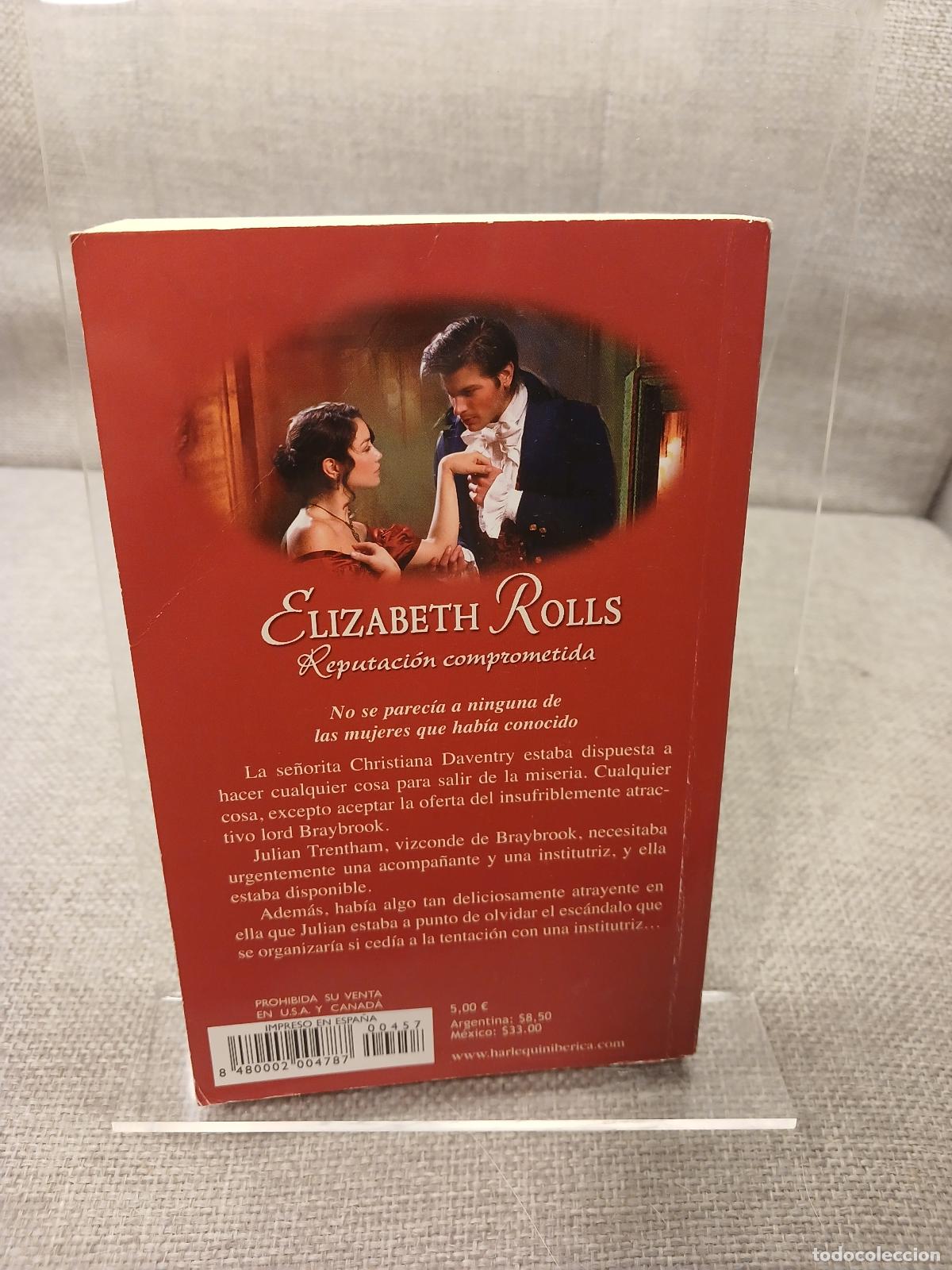 Libros de segunda mano: Reputaci&oacute;n comprometida - Elizabeth Rolls - Foto 3