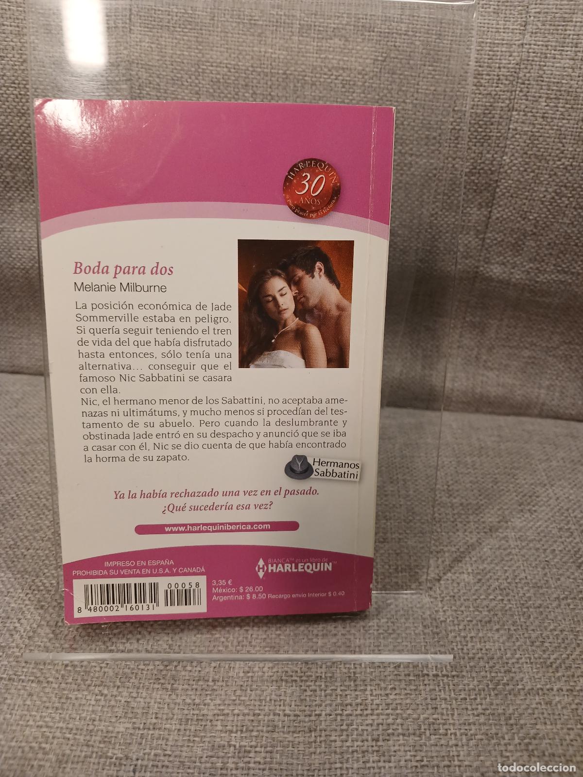 Libros de segunda mano: Boda para dos - Melanie Milburne - Foto 3