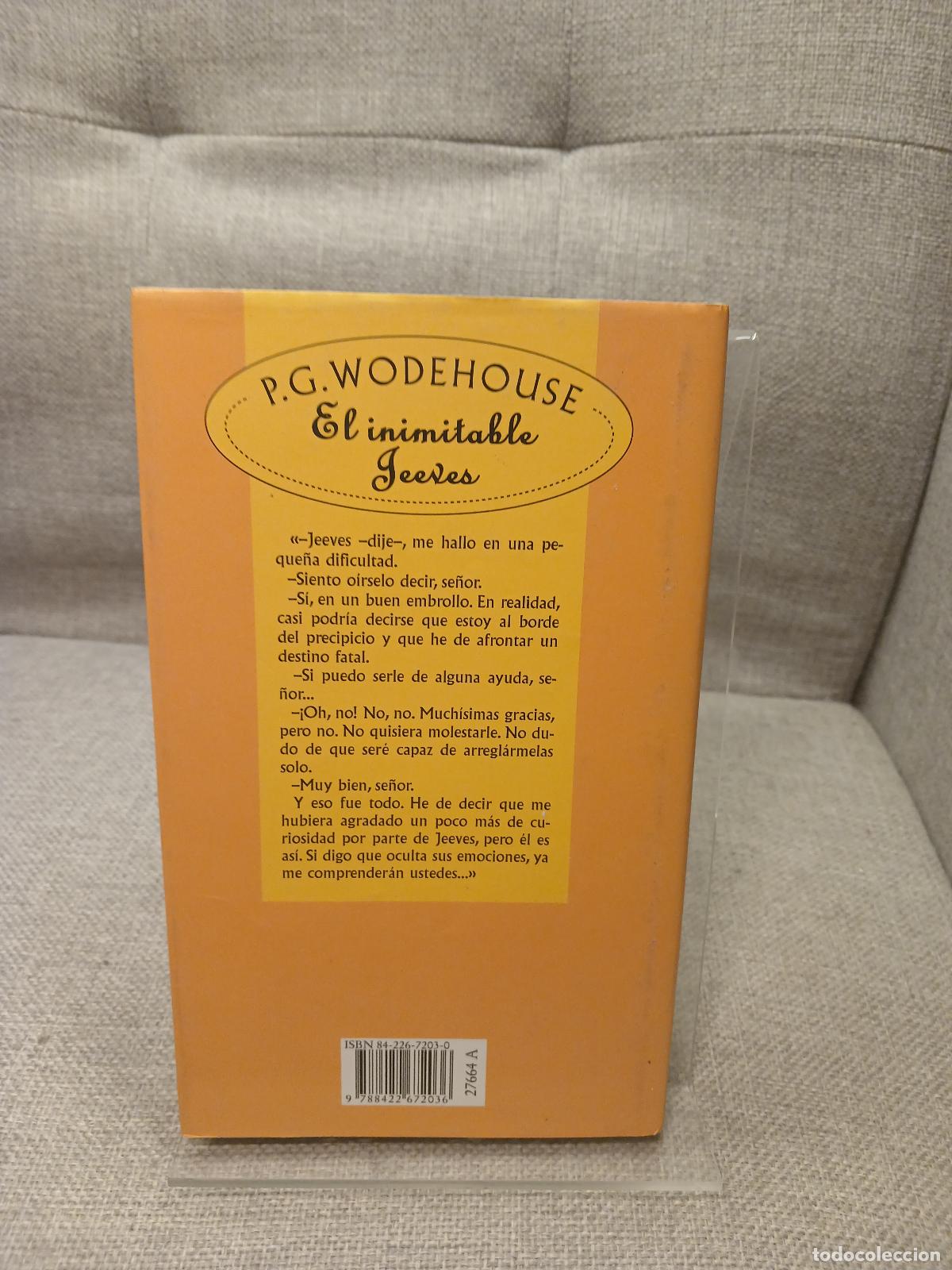 Libros de segunda mano: El inimitable Jeeves - P. G. Wodehouse - Foto 3