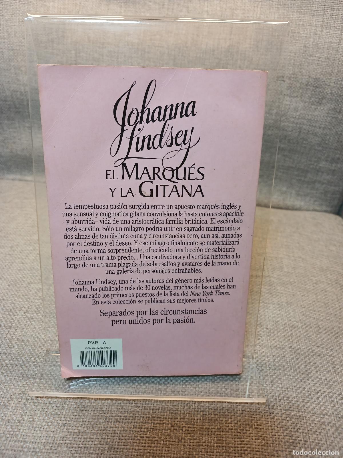 Libros de segunda mano: El marqu&eacute;s y la gitana - Johanna Lindsey - Foto 3
