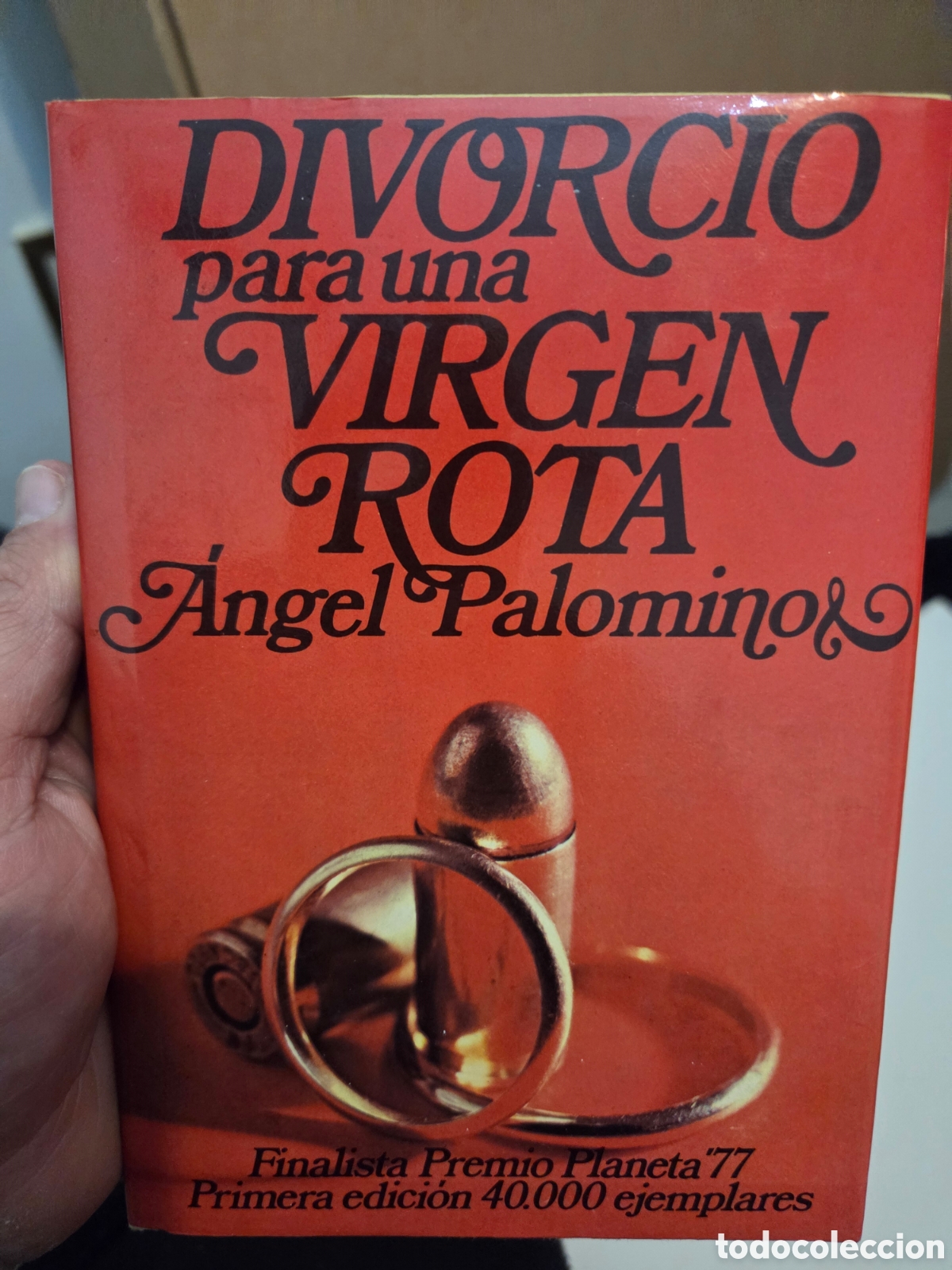 Libros de segunda mano: Divorcio para una virgen rota. Angel Palomino