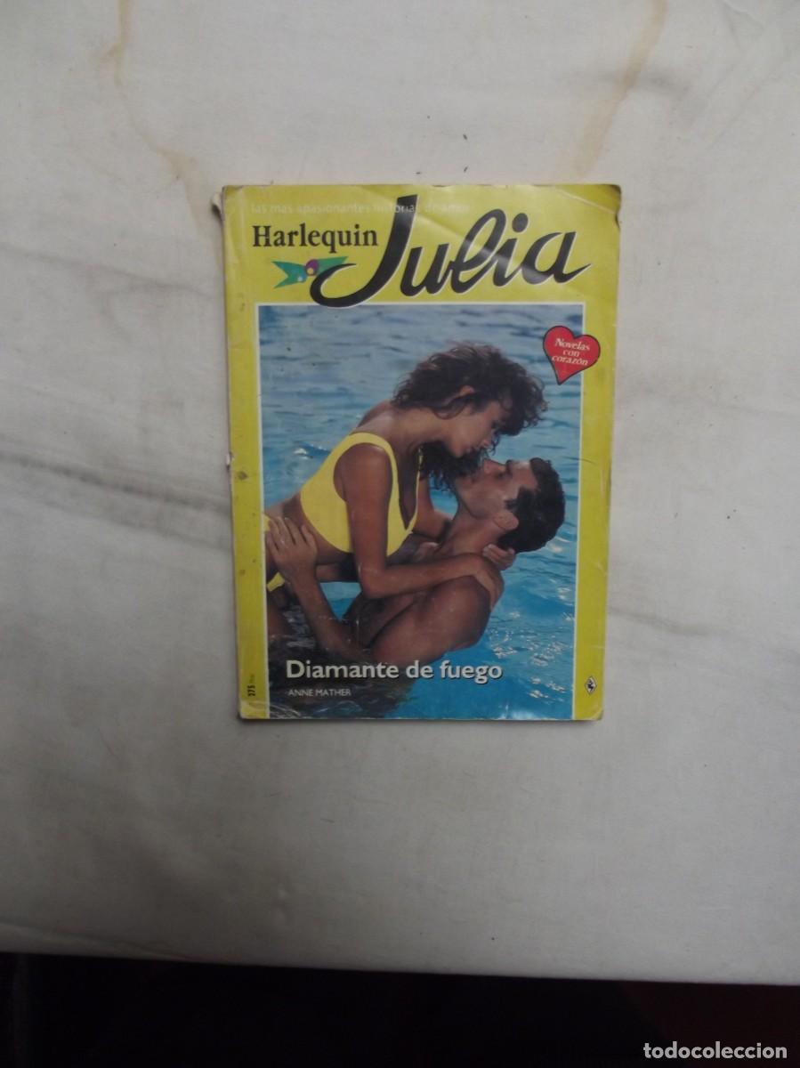 Libros de segunda mano: NOVELA ROMANTICA JULIA - DIAMANTE DE FUEGO DE ANNE MATHER