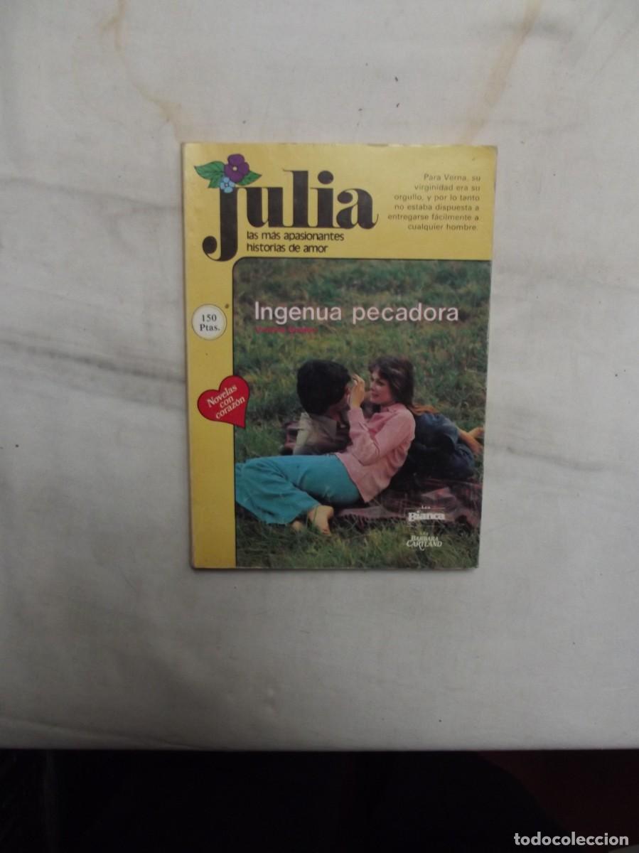 Libros de segunda mano: NOVELA ROMANTICA JULIA - INGENUA PECADORA DE VICTORIA GORDON