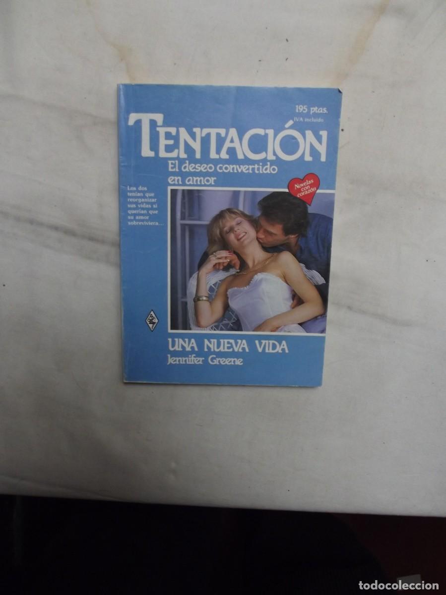 Libros de segunda mano: NOVELA ROMANTICA TENTACION - UNA NUEVA VIDA DE JENNIFER GREENE
