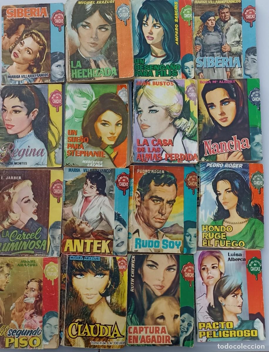 Libros de segunda mano: Lote de 29 Novelas Antiguas. Colecci&oacute;n &rdquo;Biblioteca de Chicas&rdquo; (NV14)