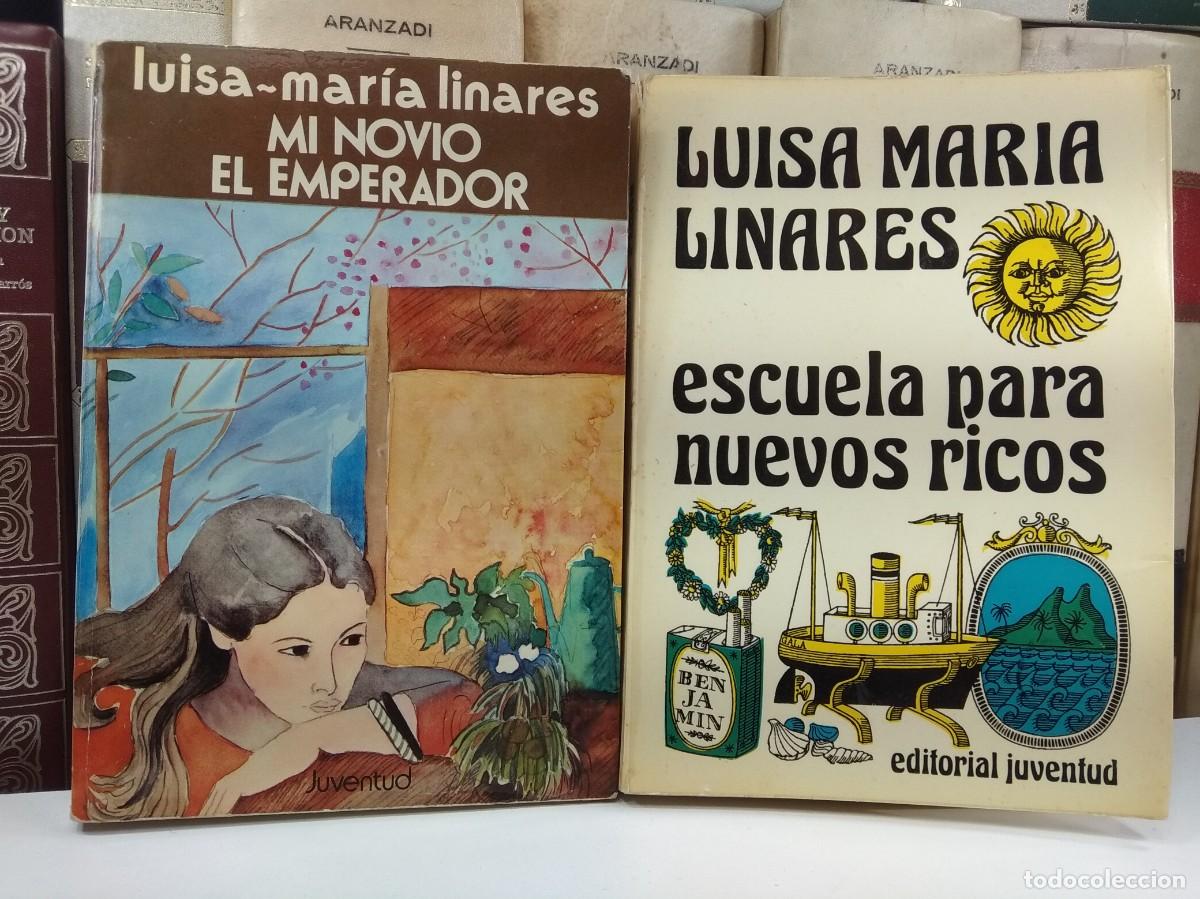 Libros de segunda mano: MI NOVIO EL EMPERADOR / ESCUELA PARA NUEVOS RICOS. Por Luisa Mar&iacute;a Linares
