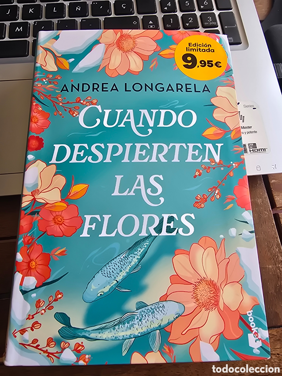 Libros de segunda mano: Cuando despierten las flores Edici&oacute;n limitada Andrea Longarela BOOKET 2026 NOVELA ROMANTICA