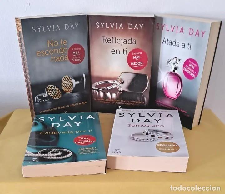 Libros de segunda mano: SYLVIA DAY - SERIE CROSSFIRE (SERIE COMPLETA 5 LIBROS) - ESPASA 2012/2016