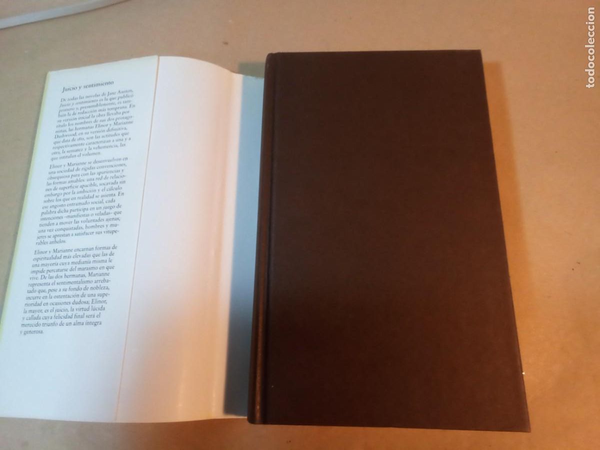 Libros de segunda mano: JUICIO Y SENTIMIENTO DE JANE AUSTEN - Foto 2