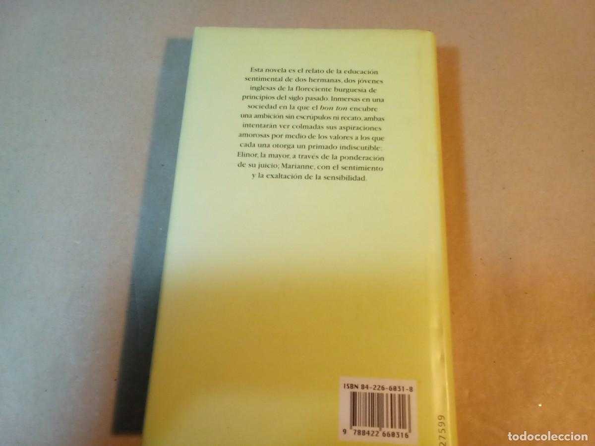 Libros de segunda mano: JUICIO Y SENTIMIENTO DE JANE AUSTEN - Foto 4