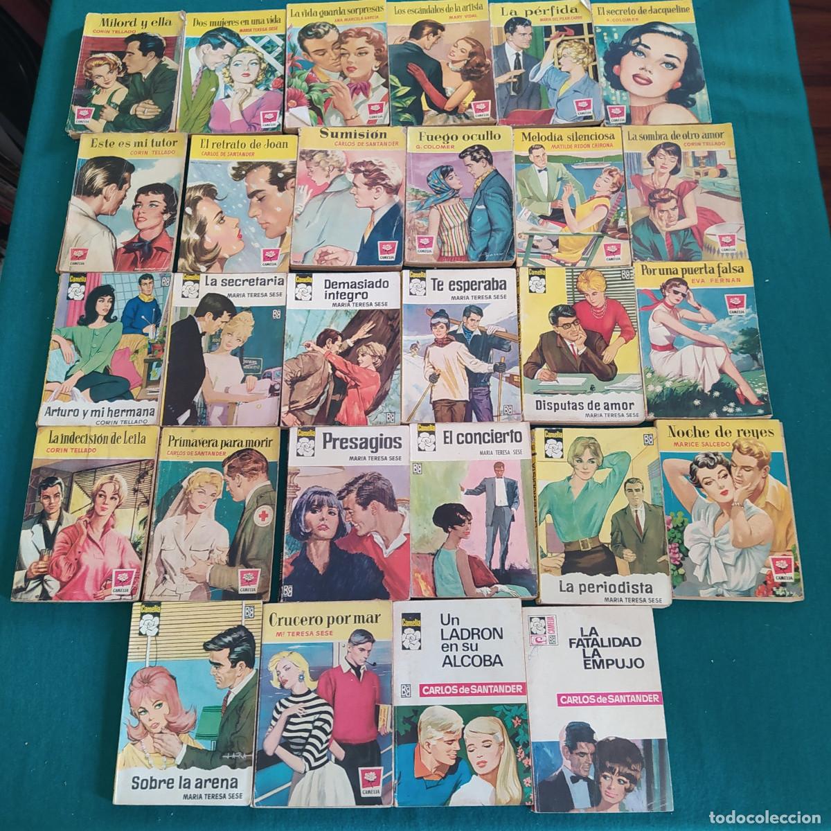Livros em segunda m&atilde;o: 28 novelas CAMELIA .