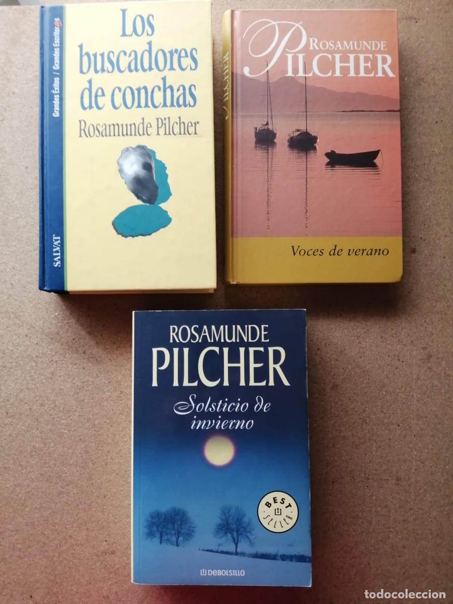 Libros de segunda mano: LOTE TRES NOVELAS ROSAMUNDE PILCHER (LOS BUSCADORES DE CONCHAS - VOCES DE VERANO - SOLSTICIO...)