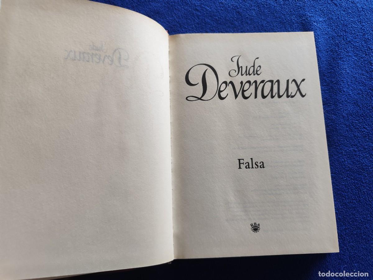 Libros de segunda mano: FALSA Jude Deveraux Ed. RBA 2005 - Foto 4