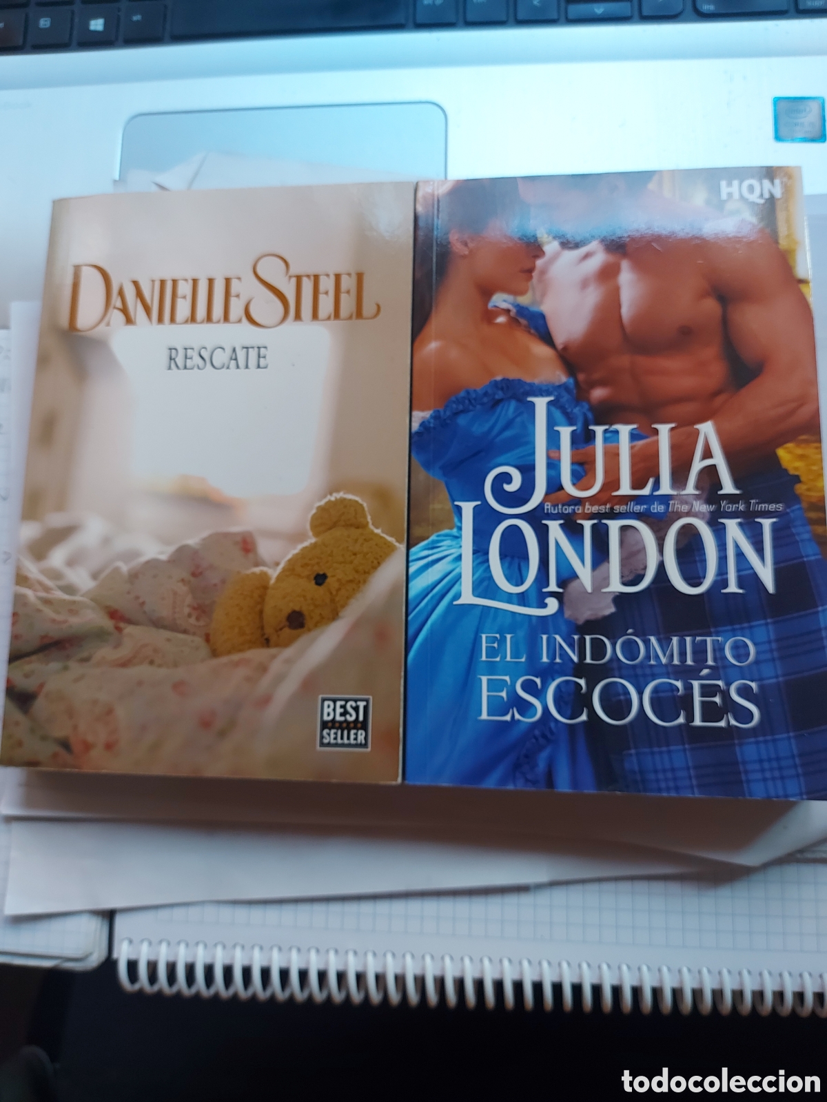 Libros de segunda mano: RESCATE de Danielle Stell / EL INDOMITO ESCOCES de Julia London