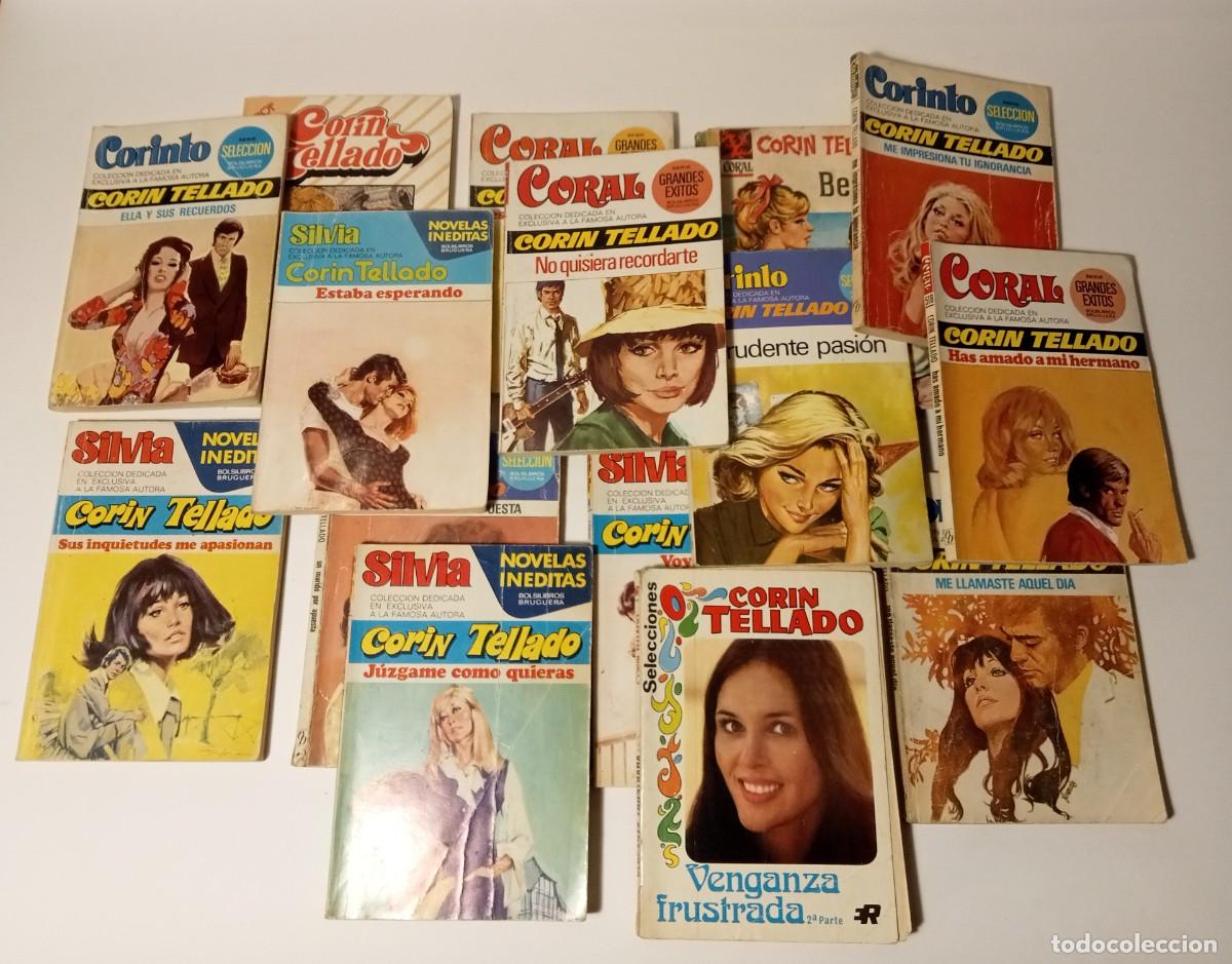 Libros de segunda mano: 15 NOVELAS CORIN TELLADO
