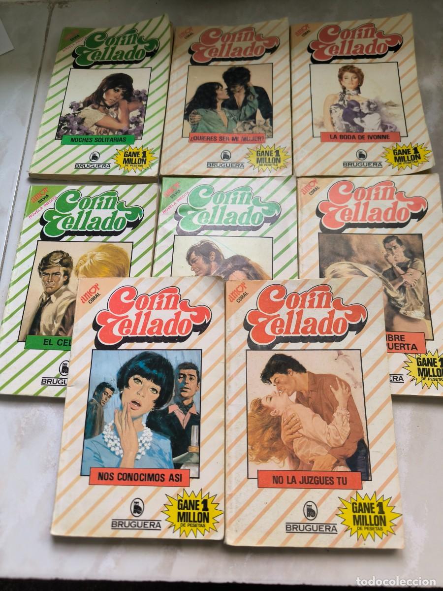 Libros de segunda mano: LOTE 8 NOVELAS CORIN TELLADO- 5,99