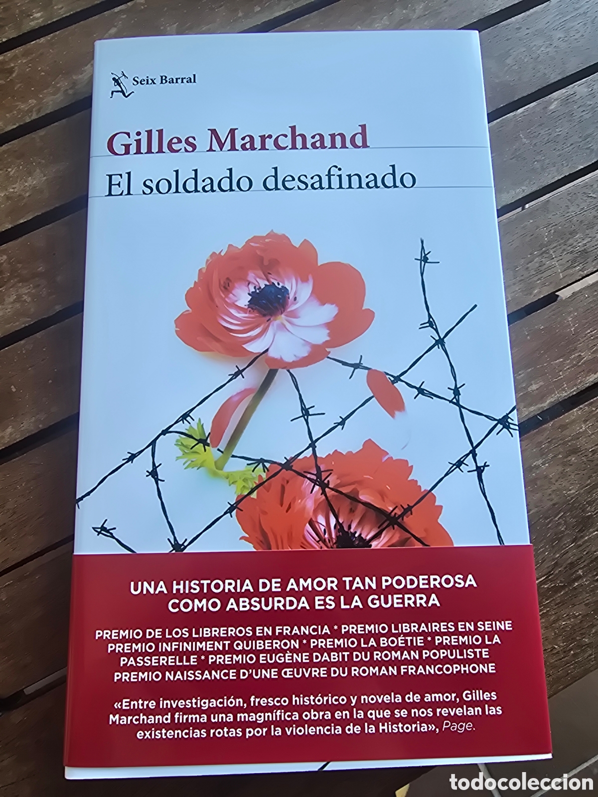 Libros de segunda mano: El soldado desafinado Marchand, Gilles SEIX BARRAL EDICIONES 2024 novela romantica