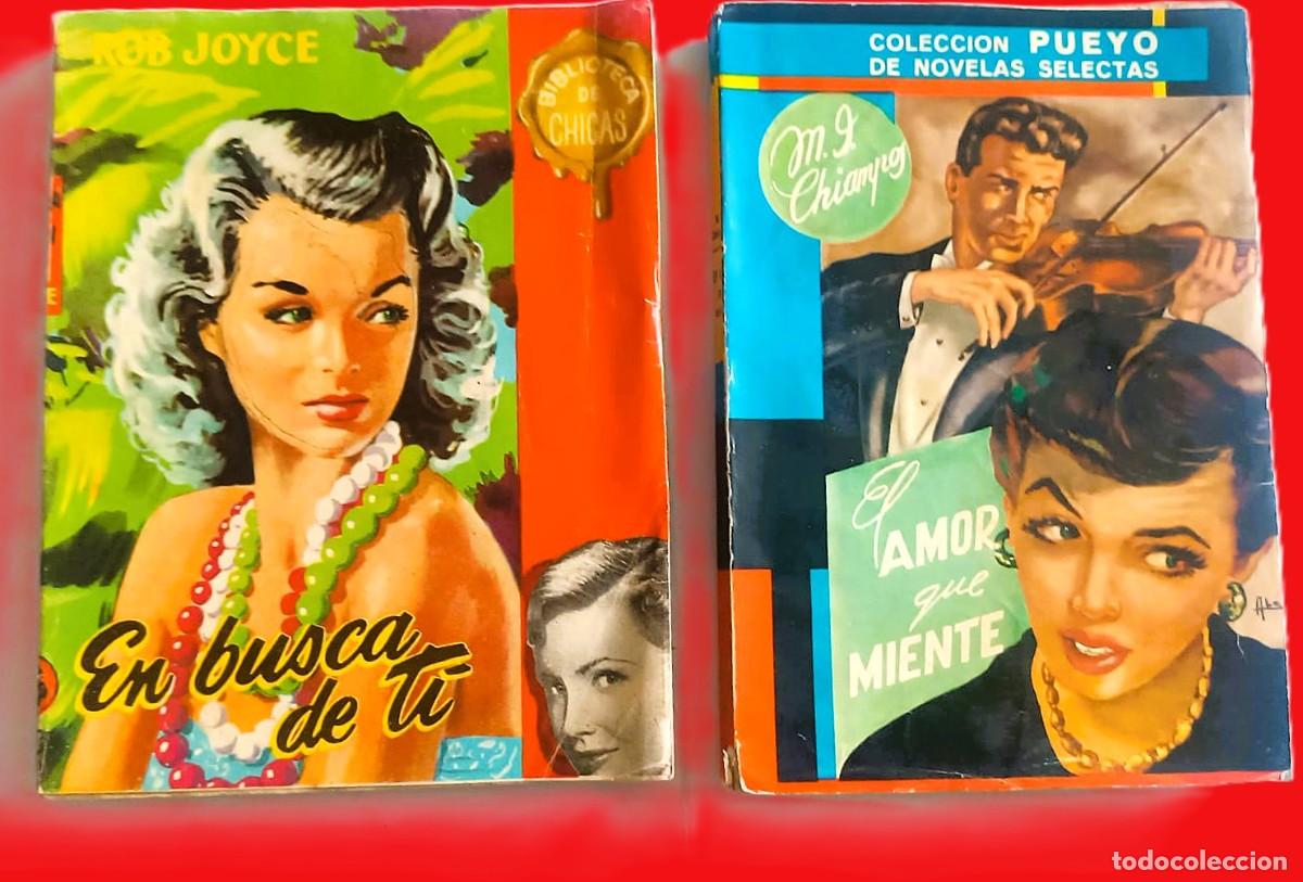 Libros de segunda mano: 2 novelas rom&aacute;nticas de bolsillo de la d&eacute;cada de 1950.