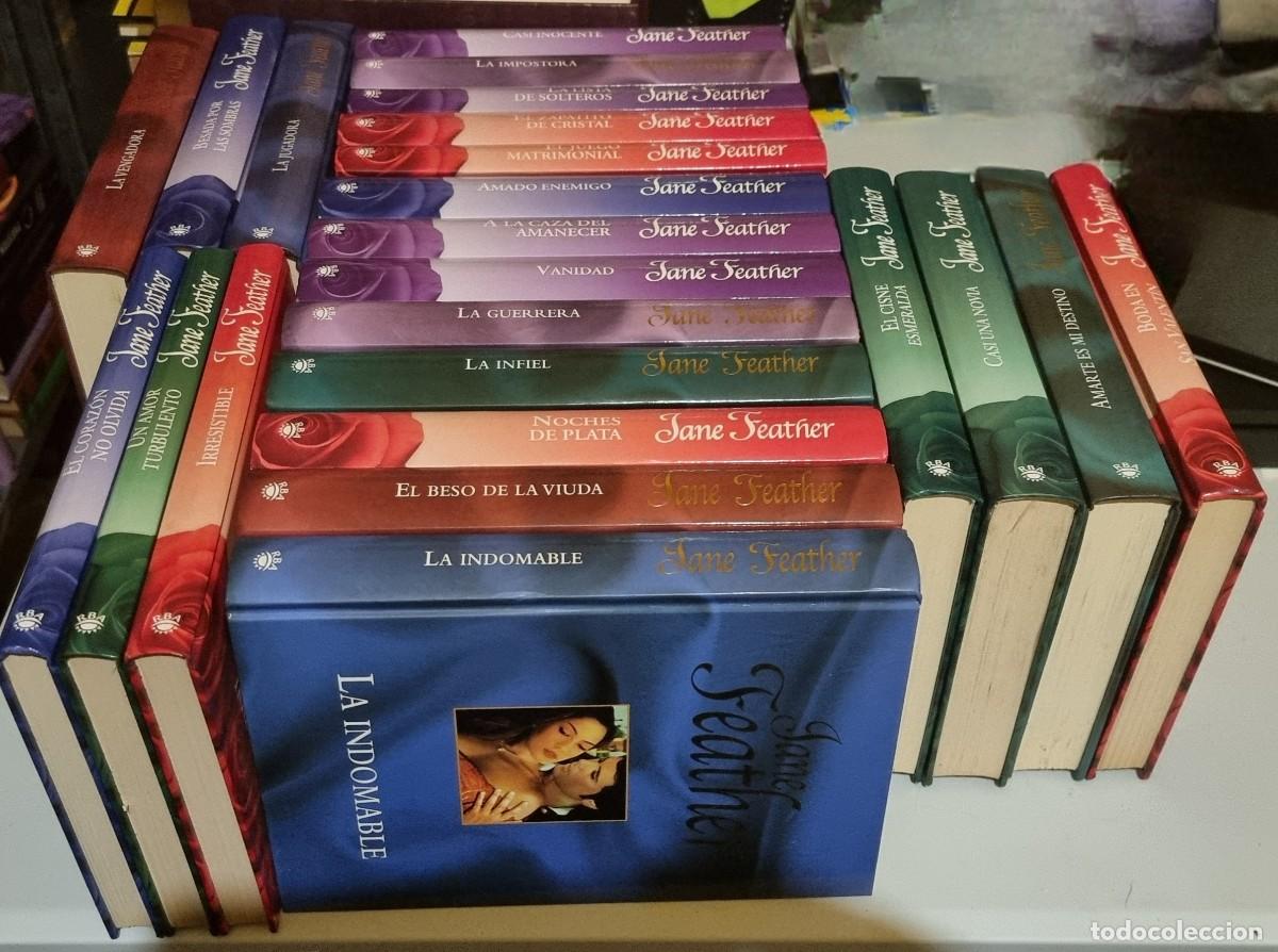 Libros de segunda mano: 23 libros de Jane Feather. RBA Coleccionables. Tapa dura