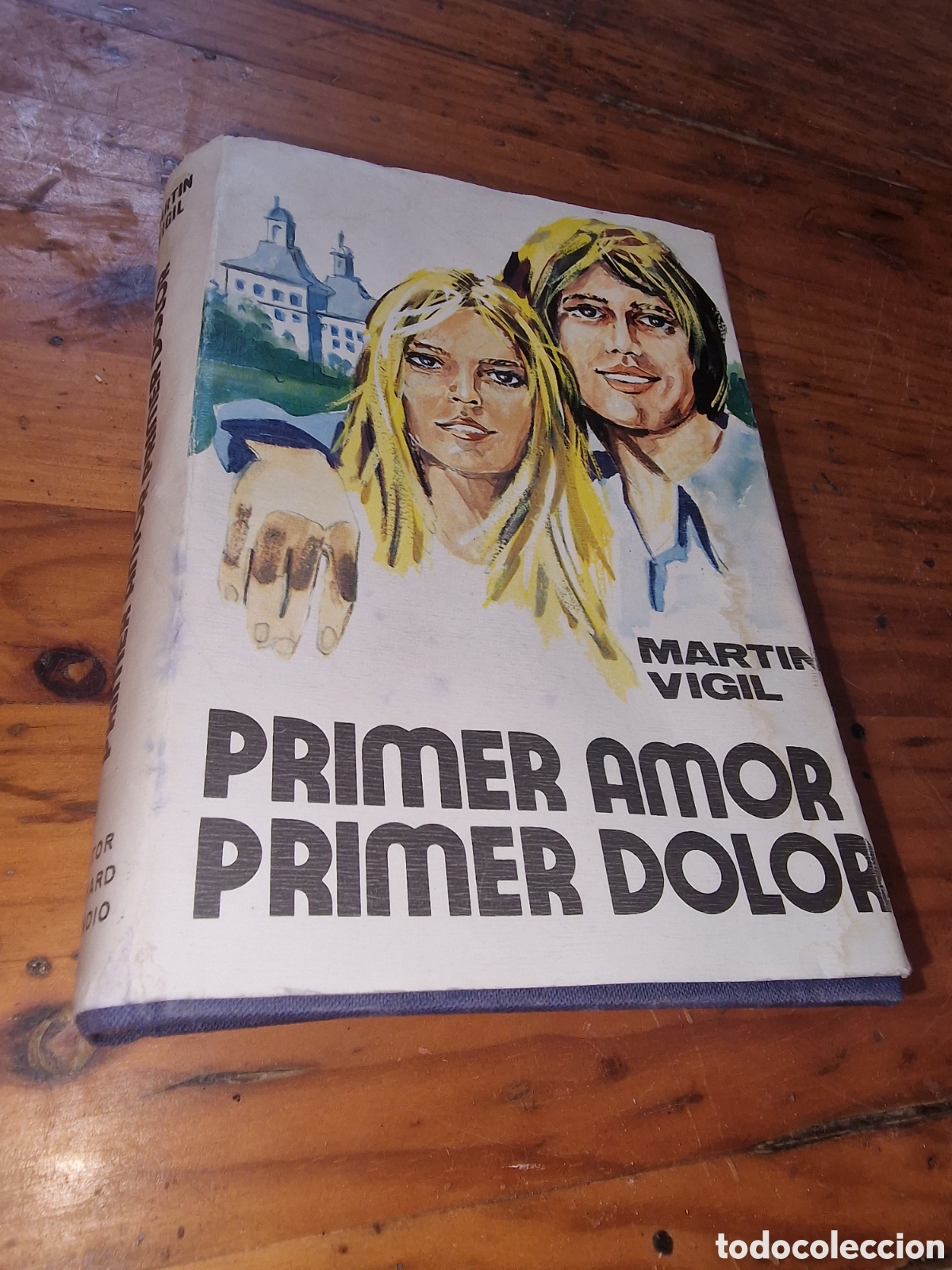 Libros de segunda mano: Libro a&ntilde;o 1972,primer amor primer dolor,Martin vigil editor Richard grandio