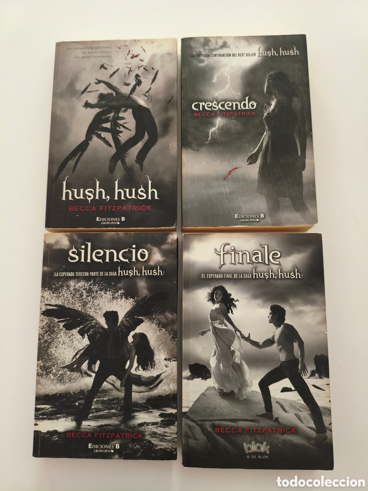 Libros de segunda mano: 978 - Saga Hush Hush de Becca Fitzpatrick
