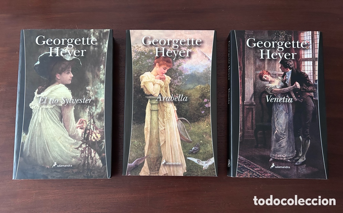 Libros de segunda mano: LOTE GEORGETTE HEYER. ARABELLA. VENETIA. EL T&Iacute;O SYLVESTER.