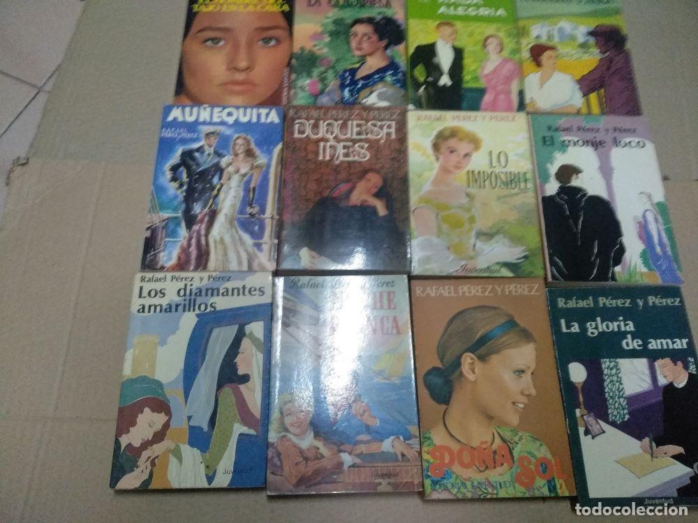 Gebrauchte B&uuml;cher: lote 12 libros PEREZ Y PEREZ,el hombre del tajo en la cara, la duquesa, el hada
