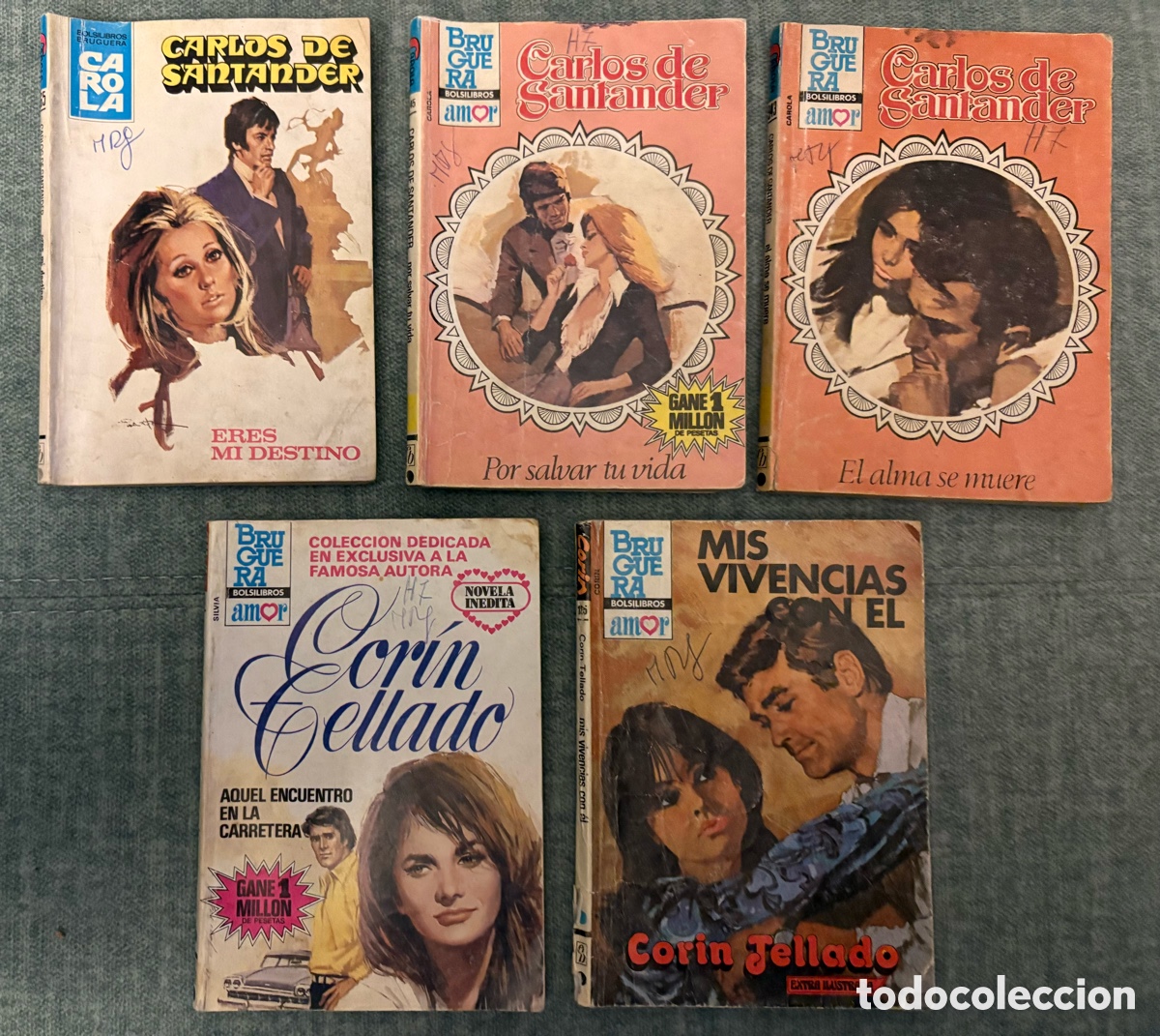 Second hand books: 10 NOVELAS ROM&Aacute;NTICAS