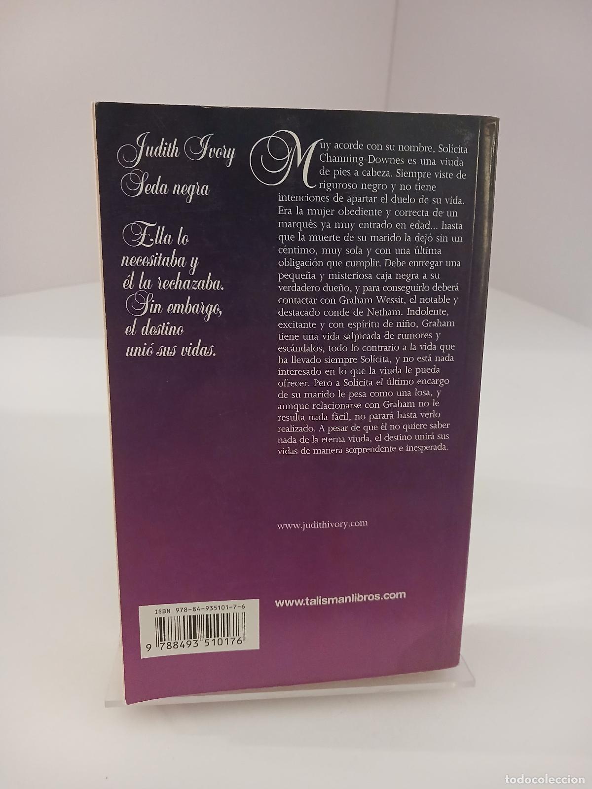 Libros de segunda mano: Seda negra - Judith Ivory - Foto 2