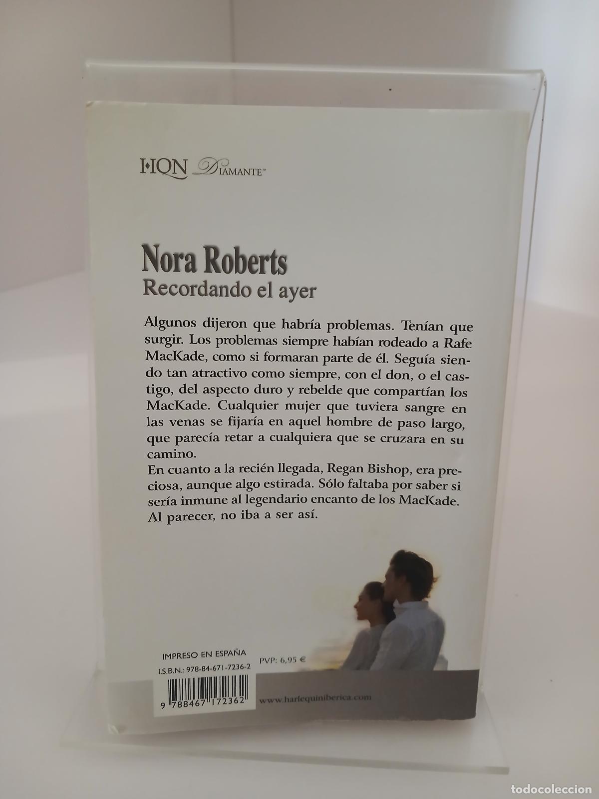 Libros de segunda mano: Recordando el ayer - Nora Roberts - Foto 2