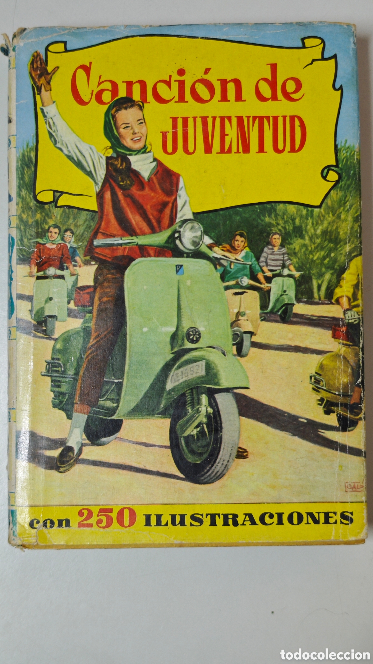 Libros de segunda mano: Canci&oacute;n de Juventud - Novela (2&ordf; Ed. 1964) - Ed. Bruguera. Ilustrado. Roc&iacute;o D&uacute;rcal