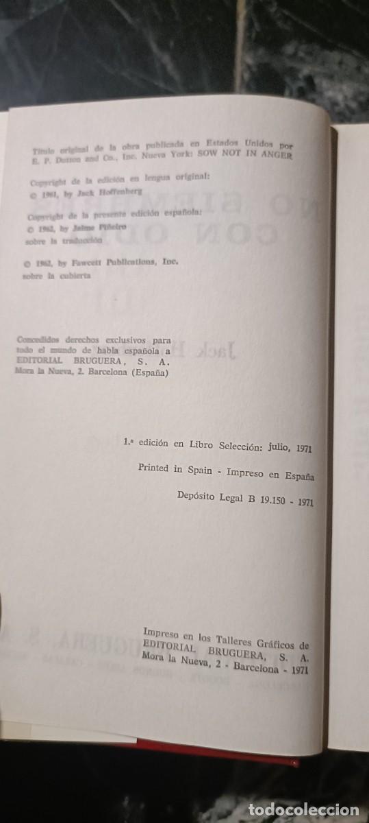 Libros de segunda mano: No siembres con odio - Foto 3