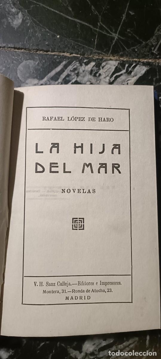 Libros de segunda mano: La hija del mar.R.L&oacute;pez de Haro