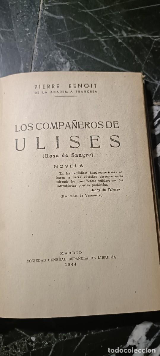 Libros de segunda mano: Los compa&ntilde;eros de Ulises