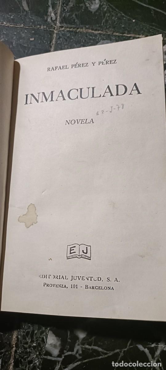 Libros de segunda mano: Inmaculada.R.Perez y Perez