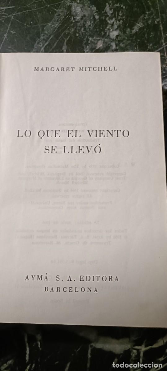 Libros de segunda mano: Lo que el viento se llev&oacute; - Foto 2