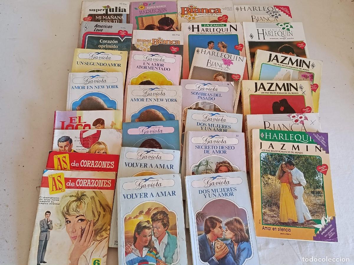 Libros de segunda mano: Lote 28 novelas rom&aacute;nticas
