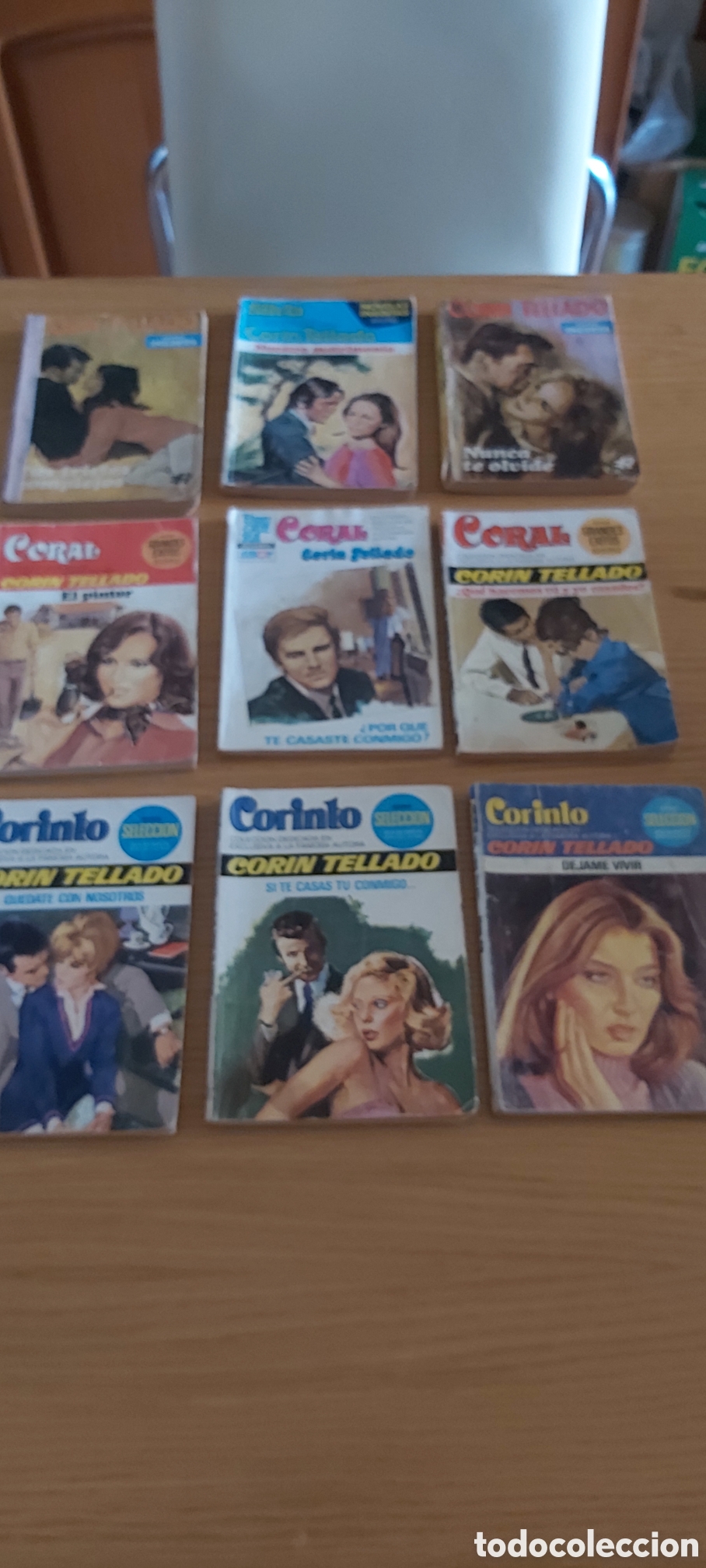 Gebrauchte B&uuml;cher: 9 NOVELAS DE CORIN TELLADO. 60-70-80