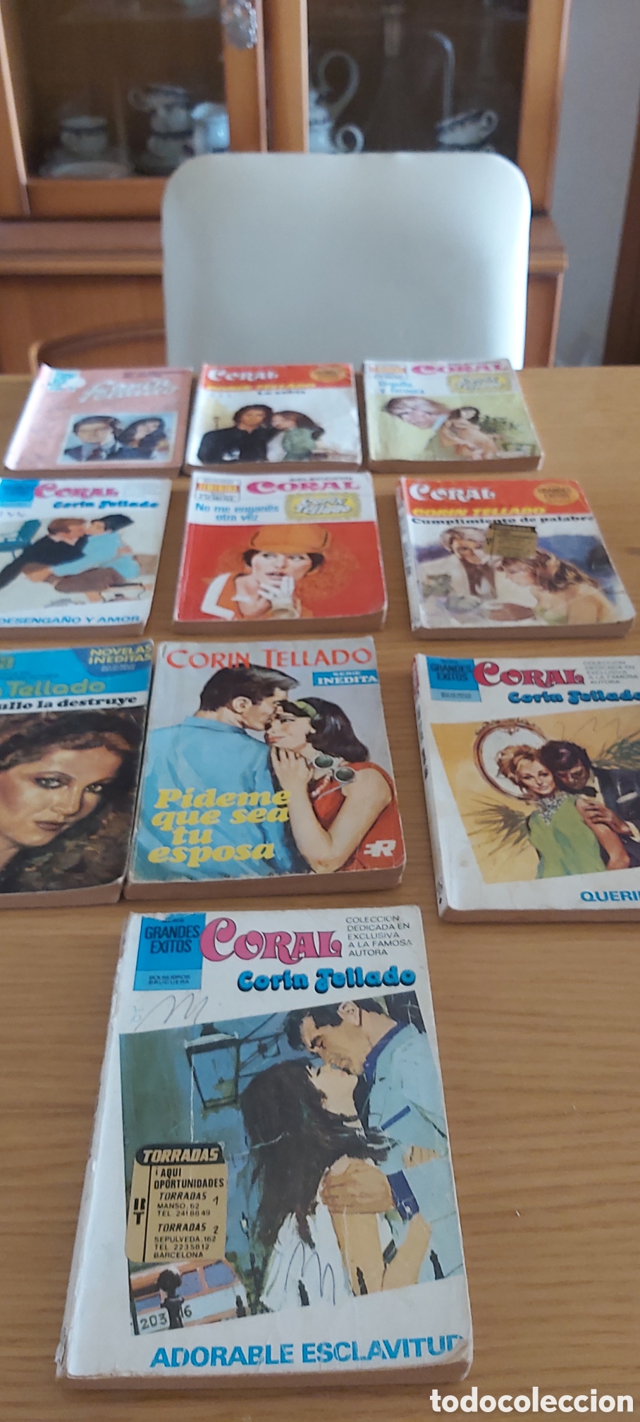 Gebrauchte B&uuml;cher: 10 NOVELAS DE CORIN TELLADO