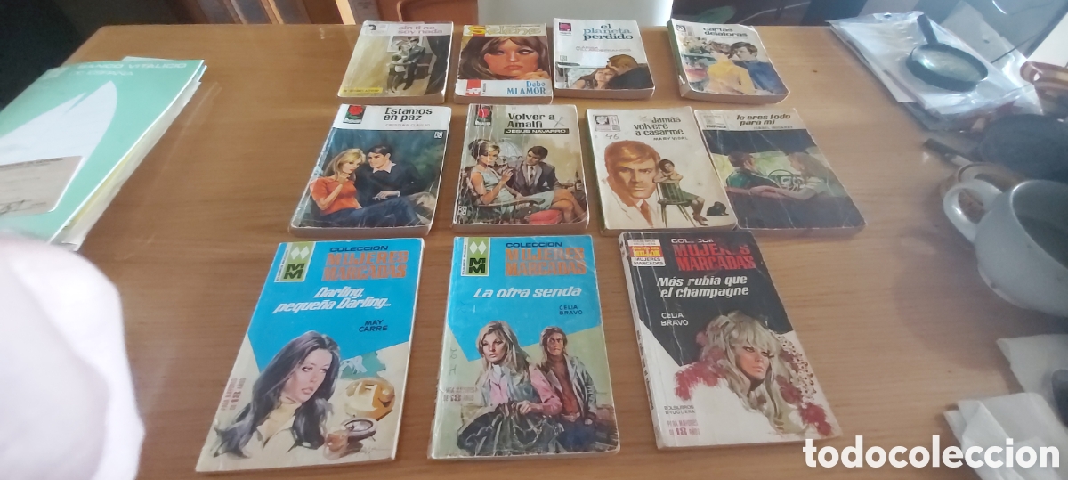 Libri di seconda mano: 11 NOVELAS ROMANTICAS. SELENE. ROSAURA.PIMPINELA. AMAPOLA. ETC