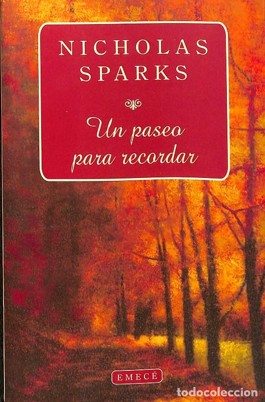 Libros de segunda mano: Un Paseo para Recordar - Nicholas Sparks - Emec&eacute; - Grandes Novelistas